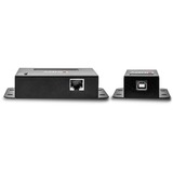 Lindy 50m 4 Port USB 2.0 Cat.6 Extender, USB-Extender schwarz, USB 2.0 Cat.6