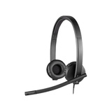 Logitech USB Stereo Headset H570e schwarz