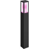 Philips HUE White & Color Ambiance Impress Wegeleuchte, LED-Leuchte schwarz