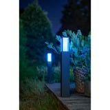Philips HUE White & Color Ambiance Impress Wegeleuchte, LED-Leuchte schwarz