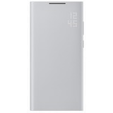 SAMSUNG LED View Cover, Handyhülle hellgrau, Samsung Galaxy S22 Ultra