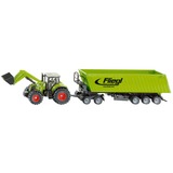 SIKU 1949 FARMER Traktor mit Frontlader, Doll und Muldenkipper, Modellfahrzeug 