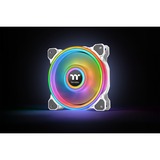 Thermaltake Riing Quad 14 RGB Radiator Fan TT Premium Edition Single Fan Pack - White, Gehäuselüfter weiß, Single Pack, ohne Controller, 140 mm