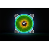 Thermaltake Riing Quad 14 RGB Radiator Fan TT Premium Edition Single Fan Pack - White, Gehäuselüfter weiß, Single Pack, ohne Controller, 140 mm