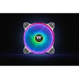 Thermaltake Riing Quad 14 RGB Radiator Fan TT Premium Edition Single Fan Pack - White, Gehäuselüfter weiß, Single Pack, ohne Controller, 140 mm