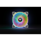 Thermaltake Riing Quad 14 RGB Radiator Fan TT Premium Edition Single Fan Pack - White, Gehäuselüfter weiß, Single Pack, ohne Controller, 140 mm
