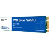 WD Blue SA510 500 GB, SSD blau/weiß, SATA 6 Gb/s, M.2 2280