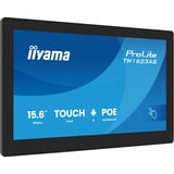 iiyama ProLite TW1623AS-B3P, Public Display schwarz (matt), FullHD, IPS, Touchscreen, POE, HDMI, USB