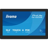 iiyama ProLite TW1623AS-B3P, Public Display schwarz (matt), FullHD, IPS, Touchscreen, POE, HDMI, USB
