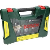 Bosch Heimwerken & Garten V-Line TiN-Bohrer- und Bit-Set, 91-teilig , Bohrer- & Bit-Satz grün