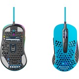 CHERRY Xtrfy M4, Gaming-Maus blau/schwarz