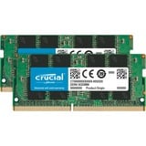 Crucial SO-DIMM 16 GB DDR4-3200 (2x 8 GB) Dual-Kit, Arbeitsspeicher CT2K8G4SFRA32A