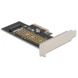 DeLOCK PCI Express x4 Karte zu 1 x intern NVMe M.2 Key M 80 mm, Schnittstellenkarte 