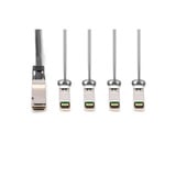 Digitus 40G QSFP+ to 4XSFP+ Direct Attach Kabel 3m 