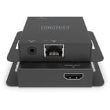 Digitus 4K HDMI Extender Set, HDMI Verlängerung schwarz, 70 m