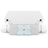 Digitus LWL-Hutschienenbox MM OM4 bestückt SC-Adapter, Spleißbox 