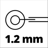 EINHELL Rasentrimmer GC-ET 2522 rot, 250 Watt