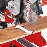 EINHELL Zug-Kapp-und Gehrungssäge TC-SM 216 rot/schwarz, 1.500 Watt
