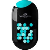 Faber-Castell Two Tone Doppelspitzdose mit Radierer, Spitzer sortierter Artikel, ein Spitzer