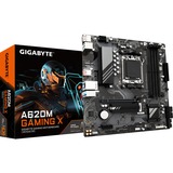 GIGABYTE A620M GAMING X, Mainboard schwarz/grau