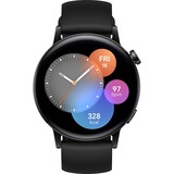 Huawei Watch GT 3, Smartwatch schwarz, 42mm; Armband: Black, Fluorelastomer