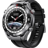 Huawei Watch Ultimate Entdeckerschwarz, Smartwatch schwarz, Armband: Schwarz, HNBR-Kautschuk