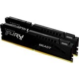 Kingston FURY DIMM 64 GB DDR5-6400 (2x 32 GB) Dual-Kit, Arbeitsspeicher schwarz, KF564C32BBEK2-64, FURY Beast, INTEL XMP, AMD EXPO