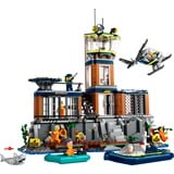 LEGO 60419 City Polizeistation auf der Gefängnisinsel, Konstruktionsspielzeug 