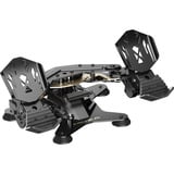 MOZA MRP Rudder Pedals, Pedale schwarz/silber