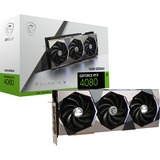 MSI GeForce RTX 4080 SUPRIM X, Grafikkarte silber, 3x DisplayPort, 1x HDMI 2.1