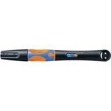 Pelikan Füllhalter Griffix 4 für Rechtshänder, Füllfederhalter schwarz, Neon Black