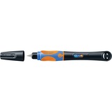 Pelikan Füllhalter Griffix 4 für Rechtshänder, Füllfederhalter schwarz, Neon Black