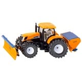 SIKU 2940 SUPER Traktor mit Räumschild und Streuer, Modellfahrzeug 
