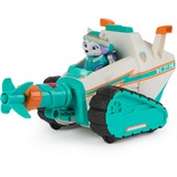 Spin Master Paw Patrol - Schneemobil mit Everest-Figur, Snowboard und Henrietta-Figur , Spielfahrzeug 