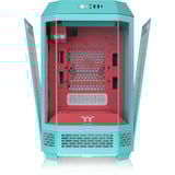Thermaltake The Tower 250 , Tower-Gehäuse mint/beere, Tempered Glass