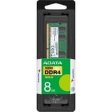 ADATA SO-DIMM 8 GB DDR4-3200 (1x 8 GB), Arbeitsspeicher grün, GD4S320038G-SMI, Gold