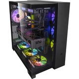 ALTERNATE Custom PC Series • iCUE Red Madness Gaming-PC schwarz/transparent, ohne Betriebssystem
