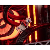 ALTERNATE Custom PC Series • iCUE Red Madness Gaming-PC schwarz/transparent, ohne Betriebssystem