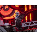 ALTERNATE Custom PC Series • iCUE Red Madness Gaming-PC schwarz/transparent, ohne Betriebssystem