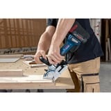 Bosch Professional Akku-Flachdübelfräse GFF 18V-22 Professional Solo, 18 Volt, Nutfräse blau/schwarz, ohne Akku und Ladegerät, in L-BOXX