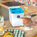 Cecotec Chillin' Ice 1200 Go Eiswürfelbereiter, Eismaschine weiß, 120 Watt