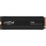 Crucial T700 4 TB, SSD schwarz, PCIe 5.0 x4, NVMe 2.0, M.2 2280, inkl. Aluminium Kühlkörper