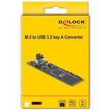 DeLOCK Konverter M.2 B+M Stecker  > 1x intern USB 3.2 Gen 2 Key A 20 Pin 