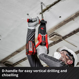 EINHELL Professional Akku-Bohrhammer TP-HD 18/26 D Li BL - Solo schwarz/rot, ohne Akku und Ladegerät, in E-Case