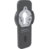 Homematic IP Adapter Rundrosette Türschlossantrieb – pro (HmIP-ADA-DLP-R-A), Halterung anthrazit