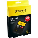 Intenso High 120 GB, SSD SATA 6 Gb/s, 2,5"