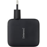 Intenso Intenso Power Adapter W100ACC GaN + C520C Kabel, Ladegerät schwarz, 100 Watt