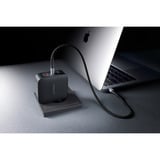 Intenso Intenso Power Adapter W100ACC GaN + C520C Kabel, Ladegerät schwarz, 100 Watt