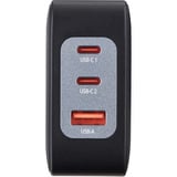 Intenso Power Adapter W100ACC GaN + C520C Kabel, Ladegerät schwarz, 100 Watt