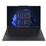 Lenovo ThinkPad E16 AMD G3 (21ST004DGE), Notebook schwarz, AMD Ryzen 5 220, AMD Radeon 740M, 32 GB DDR5, 512 GB (512 GB SSD), Windows 11 Pro